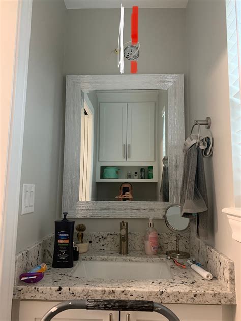 electrical box not centered over vanity|off center vanity light sizes.